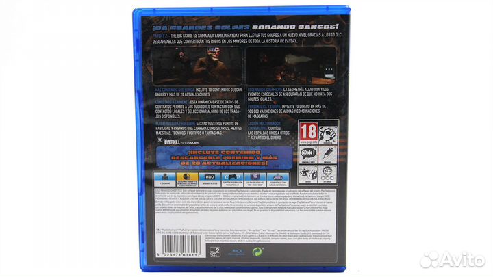 PayDay 2: The Big Score для PS4