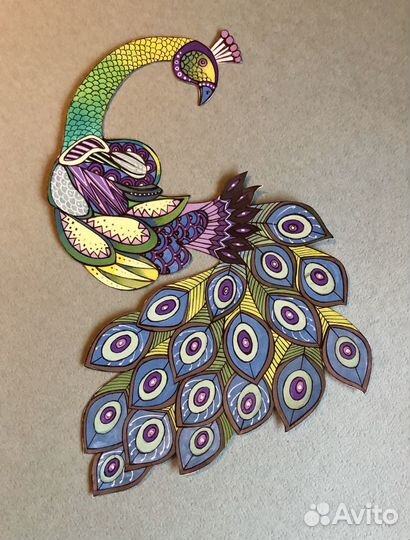 Картина на дереве