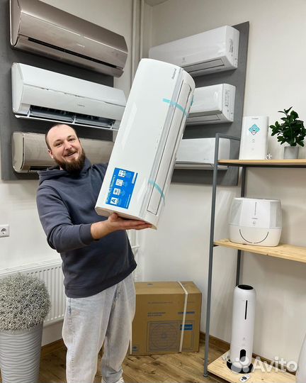 Кондиционер, сплит-система с монтажом