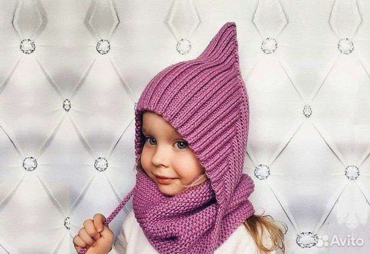 Шапочка эльф и снуд