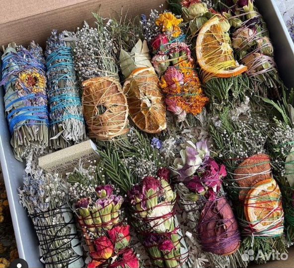 Скрутки из трав