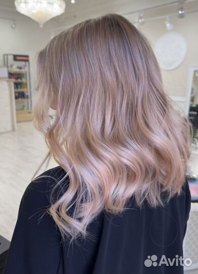 Выход из черного. Мелирование. Блонд