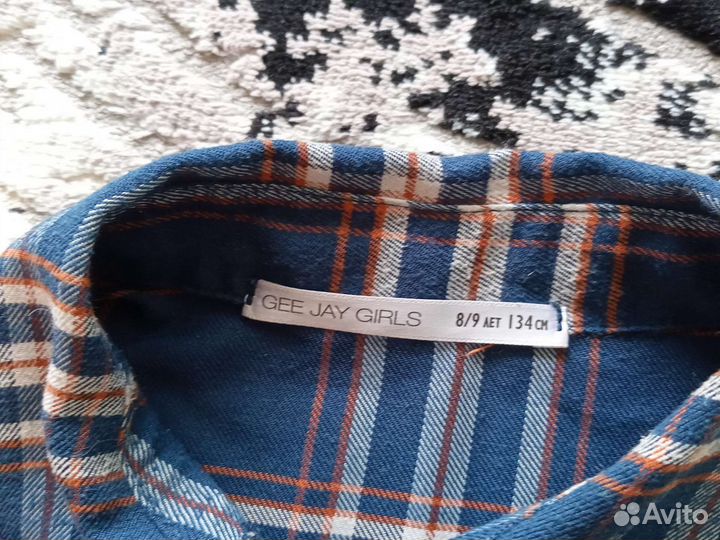 Рубашка для девочки 134 см