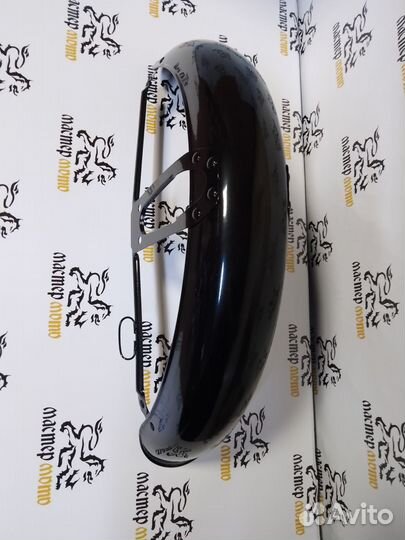 Крыло переднее для мопеда Alpha чёрное