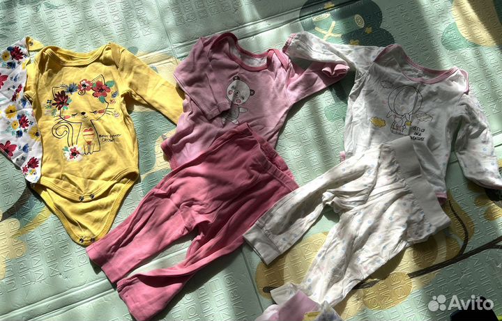 Пакет вещей на девочку до года