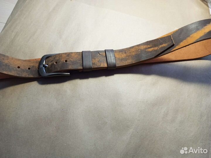 Ремень кожаный