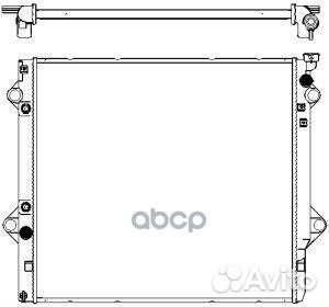 Радиатор toyota 4runner 02-09, FJ cruiser 06-13