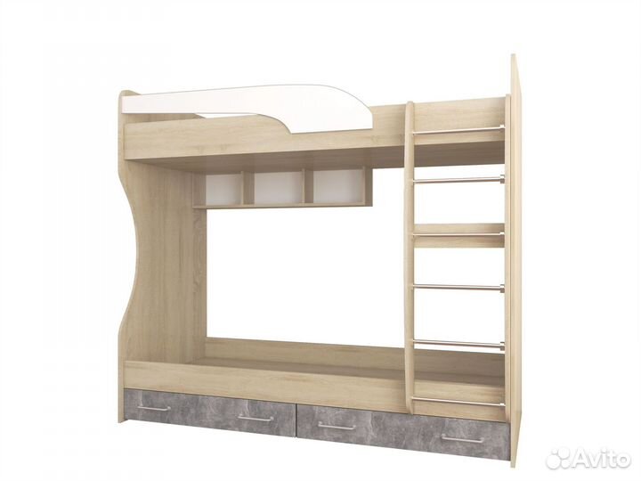 Кровать двухъярусная Колибри