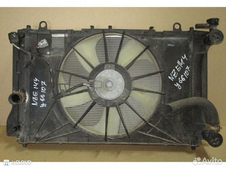 Радиатор основной на toyota corolla fielder NZE141