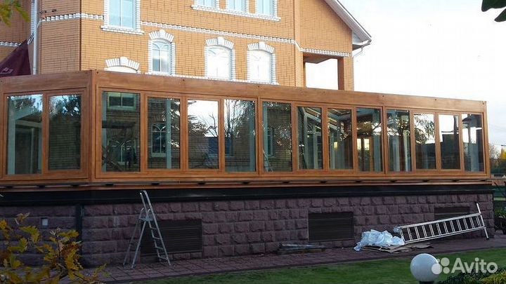 Остекление беседок, веранд, террас