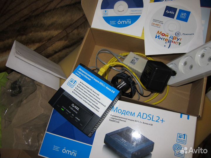 Модем adsl2+ Zyxel P660RT2 EE