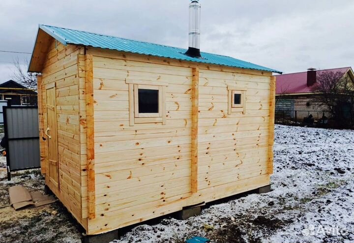 Баня из минибруса под ключ от производителя