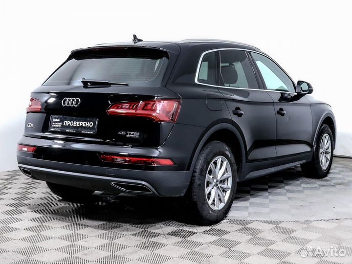 Audi Q5 2.0 AMT, 2018, 50 609 км
