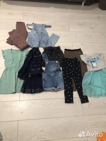 Вещи для девочки пакетом 98-104