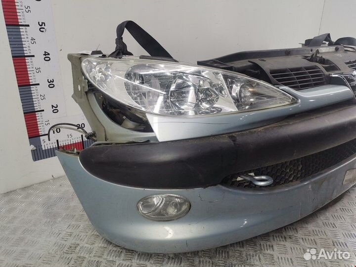 Бампер (ноускат) для Peugeot-Citroen 206