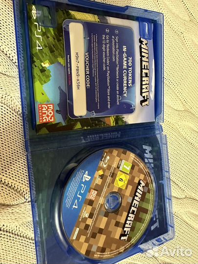 Minecraft ps4 диск