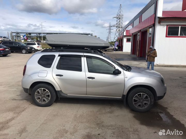 Автобокс Вояж на Рено Дастер 520л усиленный