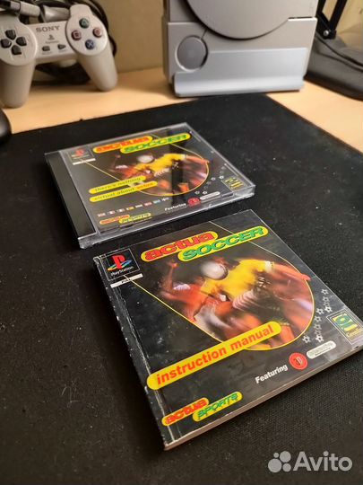 Actua Soccer лицензия PS1
