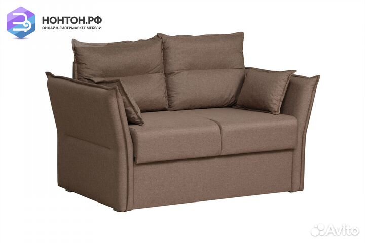 Диван 2-х местный Бруклин светло-коричневый