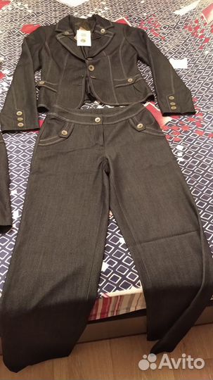 Костюм тройка подростковый для девочки, новый