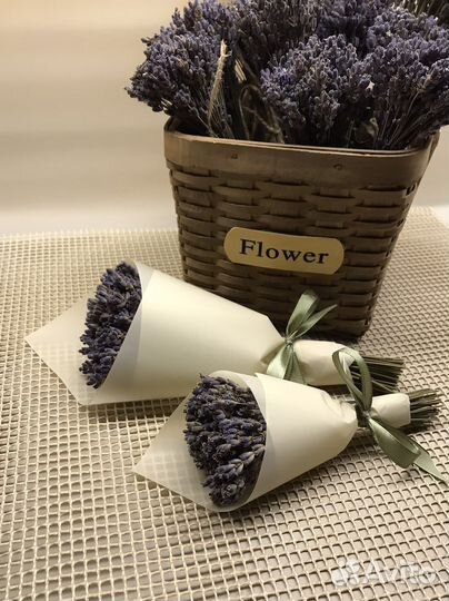 Лаванда сухоцвет букет