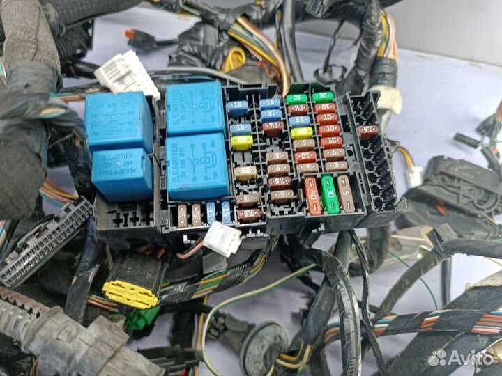 Проводка салон + капот Renault Logan 2