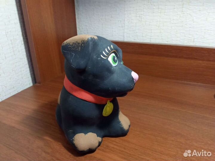 Игрушка- копилка из глины