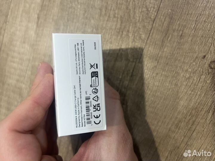 Оригинальный кабель Apple Thunderbolt