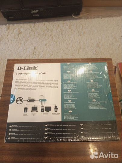 Коммутатор D-link DGS-1005D, новый, в плëнке