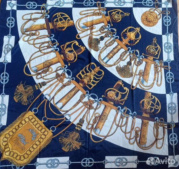 Шелковый платок оригинал, hermes