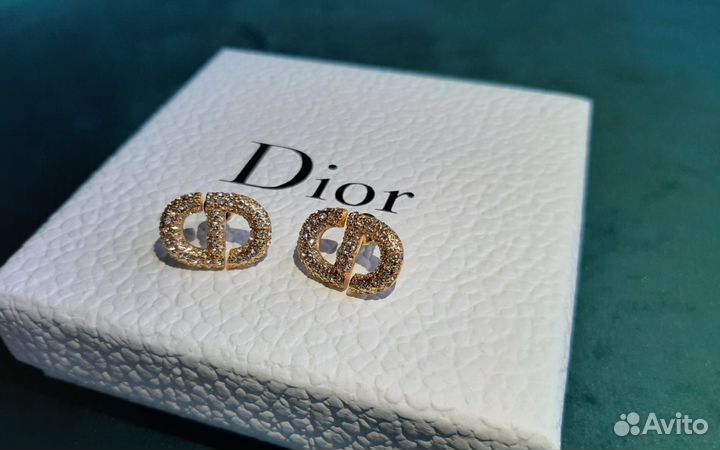 Серьги Christian Dior