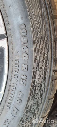 Колеса r15 в сборе литье
