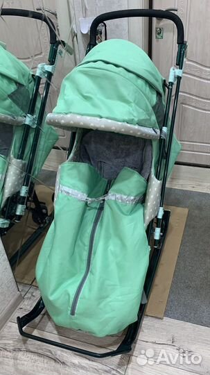 Санки коляска ника 7 8