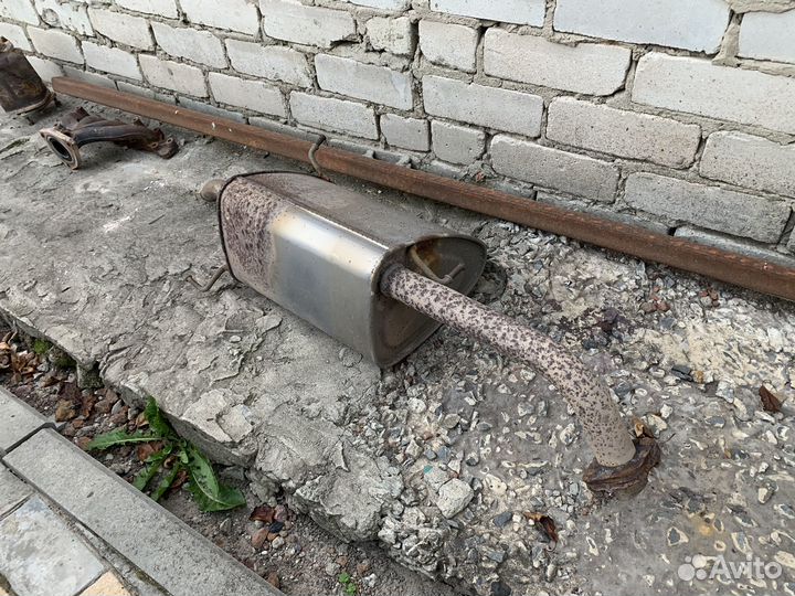 Глушитель на chevrolet lacetti седан