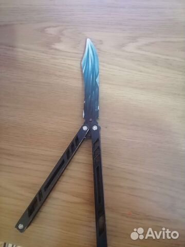 Нож бабочка деревянный