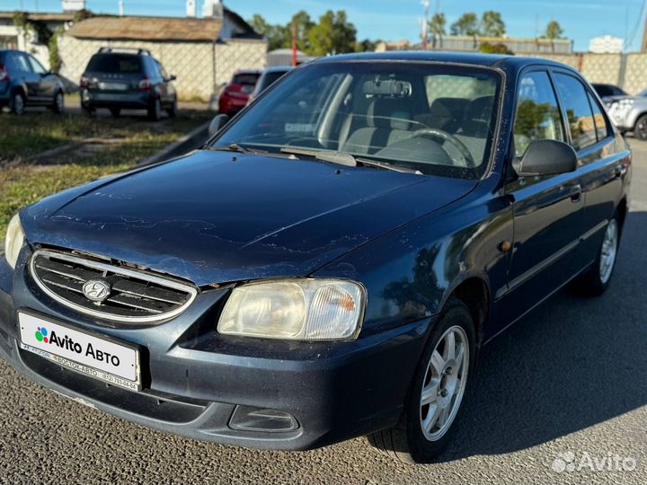 Hyundai Accent 1.5 МТ, 2008, 151 359 км