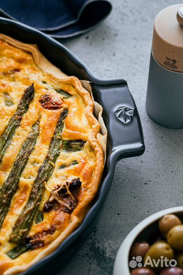 Форма пирога Peugeot Slate 2,2л, 33см, серая