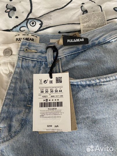 Новые мужские джинсы Pull&Bear