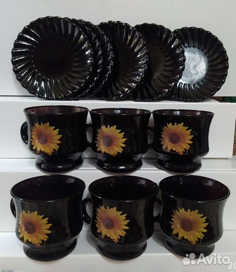 Кофейный набор стекло