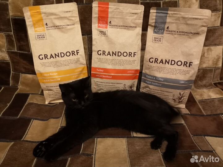 Корм для кошек сухой Grandorf 2кг