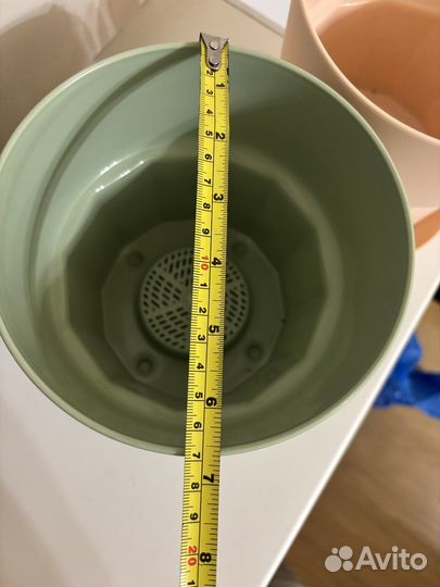 Горшок для цветов пластиковый (набор из 4 шт)