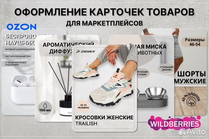 Дизайнер инфографики для маркетплейс