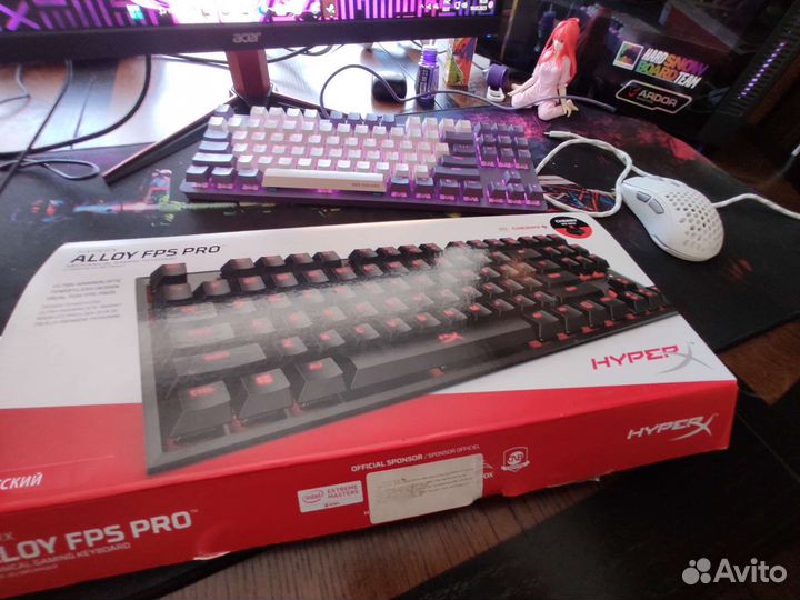 Игровая клавиатура hyperx alloy FPS PRO