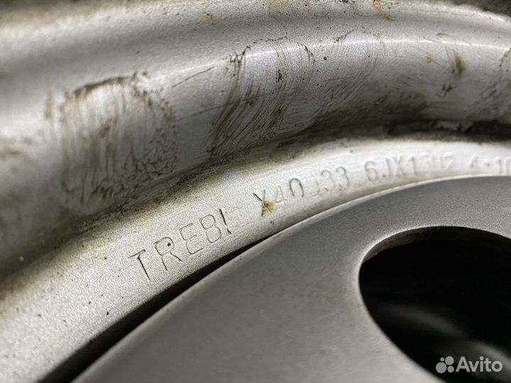 Р16 диски 4/100 на Renault Vesta