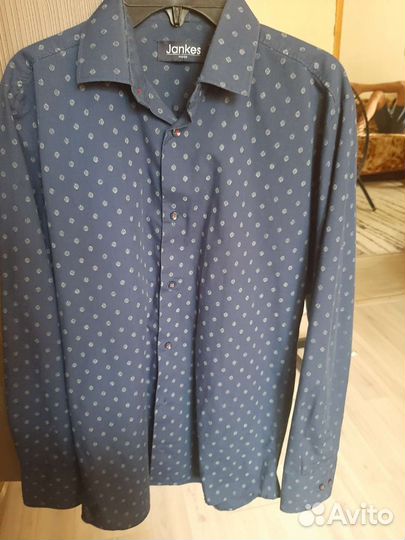 Фирменные рубашки, р.158
