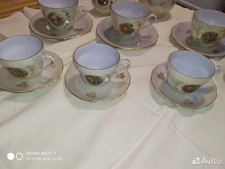 Сервиз чайно-кофейный кахля