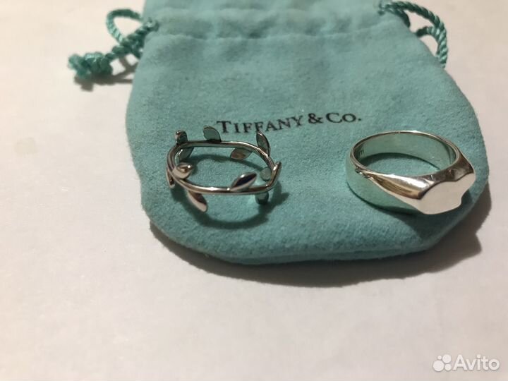 Кольцо tiffany Heart и Olive Оригинал