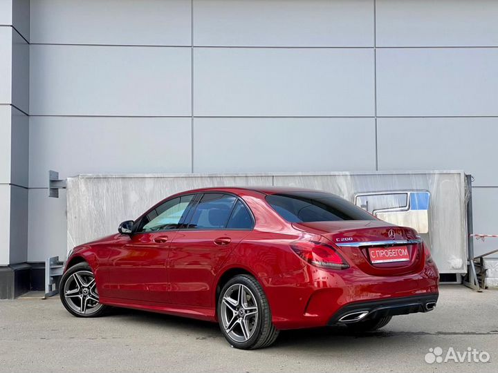 Mercedes-Benz C-класс 2.0 AT, 2019, 90 000 км