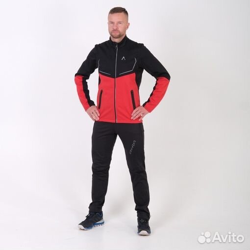 Разминочный костюм Ars wear Softshell active красн