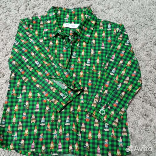 Рубашка для мальчика 74-80